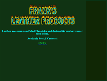 Tablet Screenshot of franksleatherproducts.com
